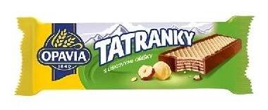 Opavia Tatranky s lískovými oříšky oplatka 47g