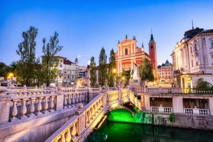 Co vidět v Lublani: neobvyklý kostel, hrad nebo tři mosty na jednom místě | Cestovinky