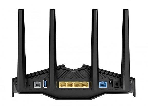 ASUS DSL-AX82U bezdrátový router Gigabit Ethernet Dvoupásmový (2,4 GHz / 5 GHz) 5G Černá (DSL-AX82U)