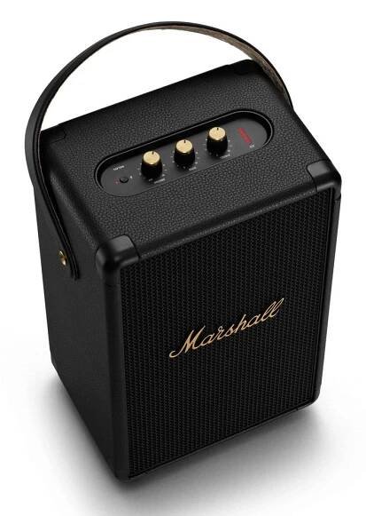 Bluetooth reproduktor Marshall Tufton Black & Brass | iSpace.cz