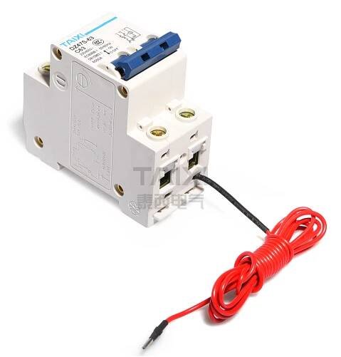DZ47-60 Circuit Breaker With Shunt Trip & 60 Amp MCB - TAIXI Electric