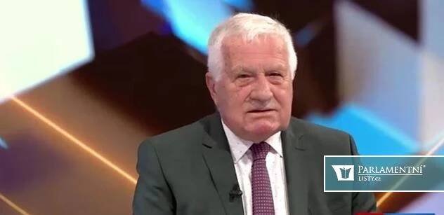 Nová elita EU, seznamte se. Dělají si z nás legraci, obává se Václav Klaus
