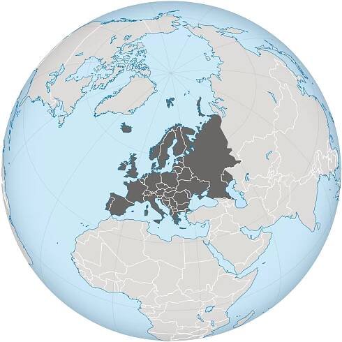 File:Europe on the globe (grey).svg