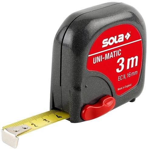 Sola 50012501 Uni-Matic 3m Svinovací metr | Nářadí Profesional