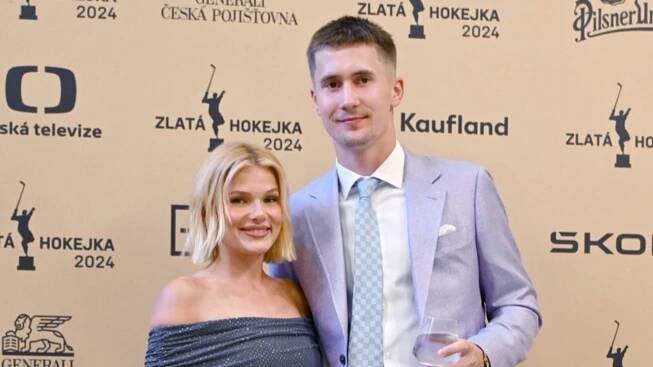 Nikola Mertlová s partnerem Martinem Nečasem.