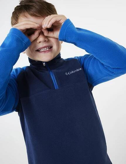 Kids Glacial Fleece Half Zip Top