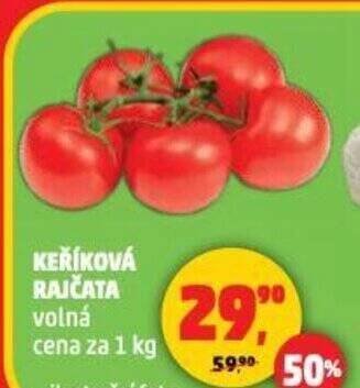 Všechny nabídky Keříková rajčata - Najděte a zobrazte nejlevnější nabídku Keříková rajčata!