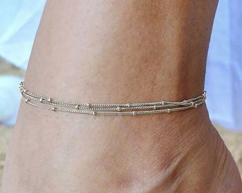 silver-anklet-bracelet