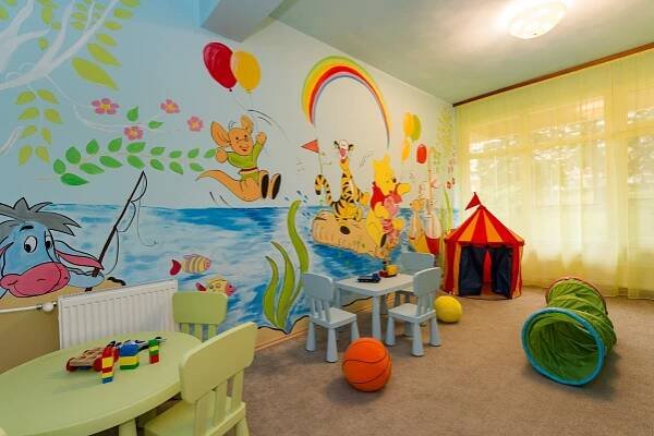 Dětský klub v ubytování Hotel Forrás Zalakaros