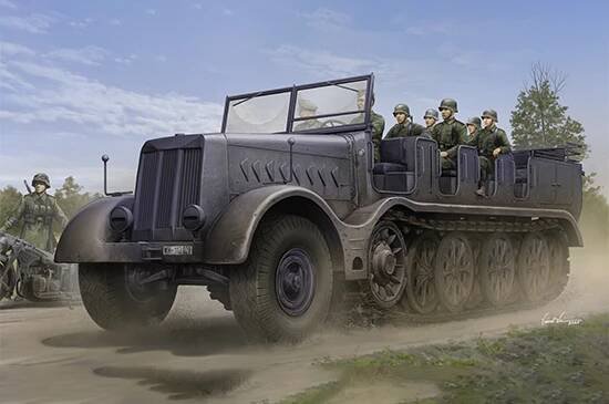 Schwerer Zugkraftwagen 18 t Sd.Kfz.9 Artillery Version 1/35 - www.ustarejvrtule.sk