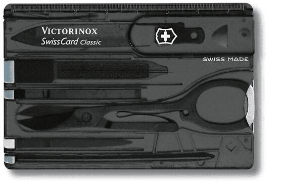 Swiss Card Victorinox Quattro čierna