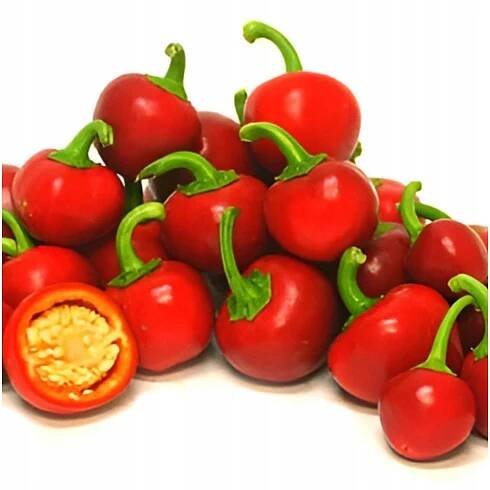 Paprika Sladká třešeň DUMAS semena 0,5 g JAKO RAJČE IDEÁLNÍ DO KVĚTINÁČŮ Druh rostliny papriky