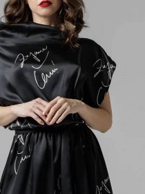 Luxusní krátké společenské šaty | Zuzana Lešák Černá
