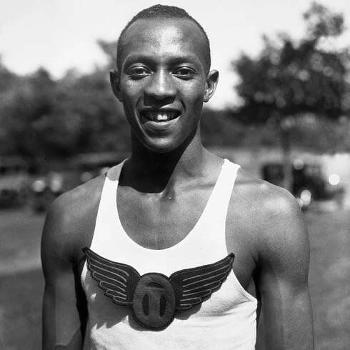 Jesse Owens in June 1933