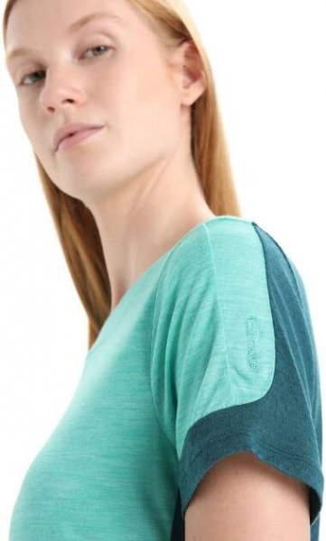 Dámské funkční tílko Womens ZoneKnit SS Tee - fresh heather/green glory/cb - Ski a Bike Centrum Radotín