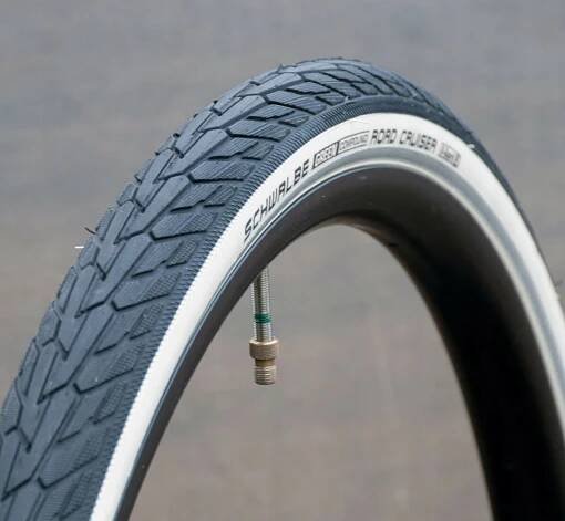 SCHWALBE Pneumatika Road Cruiser 28x1,6 700x40 bílá strana + reflexní pásek Velikost kola (") 28