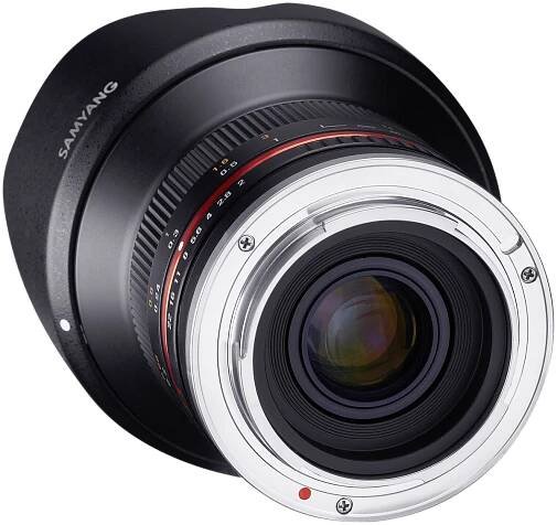 Samyang F 2/12 NCS CS černá Fuji X | ab-com.cz