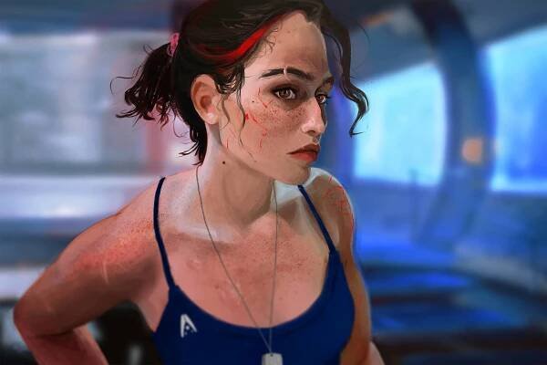 Mass Effect Commander Shepard 4K Wallpaper