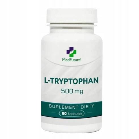MEDFUTURE L-TRYPTOFAN 500MG 60KAPSLÍ KVALITA SPÁNKU ODOLNOST PROTI STRESU + DÁREK! EAN (GTIN) 5907589311921