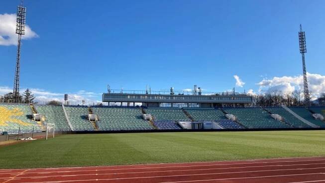 Stadion Vasila Levského - hřiště | foto: Pavel Novák,  Český rozhlas