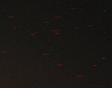 Hvězdné nebe - Průvodce pro pozorování hvězdné oblohy prostýma očima bez dalekohledu.