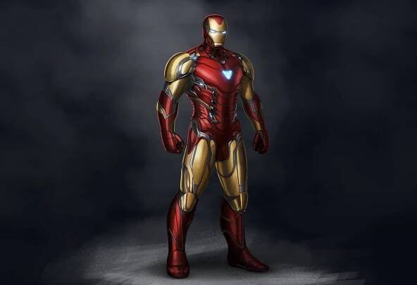 Iron Man Mark 85 On Display Wallpaper