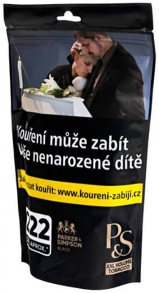 Tabák - PS 93g Black R