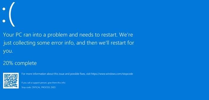 How to Fix a Critical Process Died Windows 11 Error