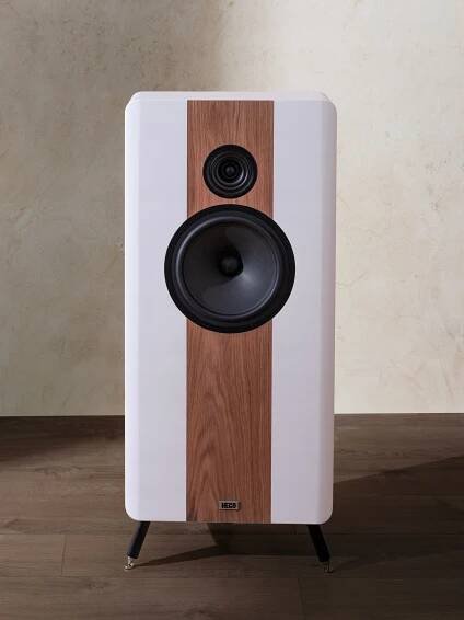 HECO Direkt Premium Podlahová sloupka ve stylu 70. let BÍLÁ Jmenovitý výkon RMS 200 W