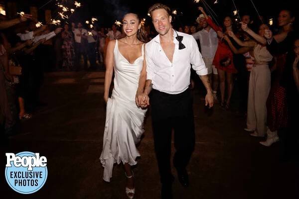 Shaun Sipos and Lindsey Morgan's wedding