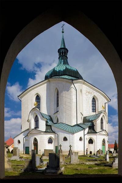 The Pilgrimage Church of St John of Nepomuk at Zelená Hora, Žďár nad Sázavou, Czechia