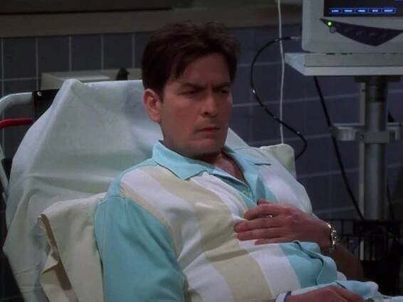 Charlie Sheen in Dva a půl chlapa (2003)