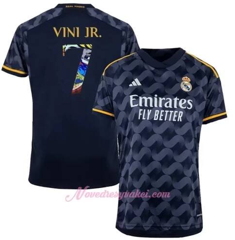 Fotbalové Dresy Real Madrid Vinicius Junior 7 Venkovní 2023-24