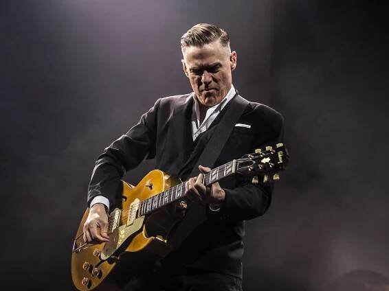 Bryan Adams performing
