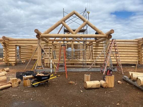 Ron and Julie Coffman - Montana Log Homes : Montana Log Homes