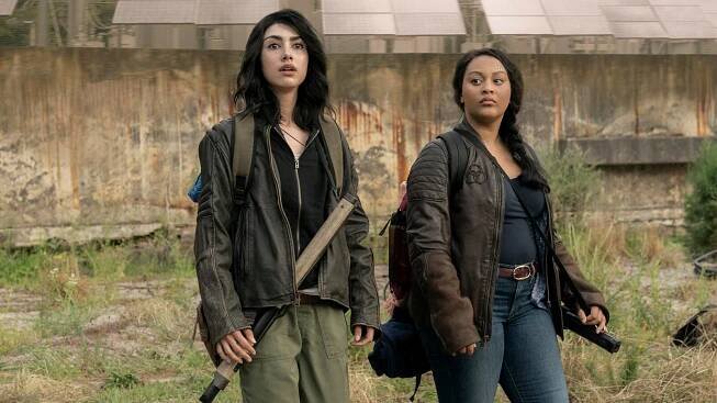 Alexa Mansour and Aliyah Royale, The Walking Dead: World Beyond
