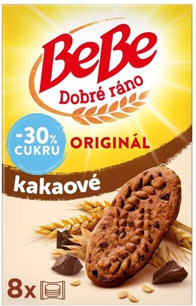 Opavia BeBe Dobré Ráno kakaové sušenky -30% cukru 400 g
