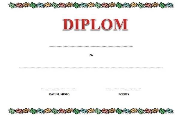 Diplom / Návody pro tvoření | ProMaminky.cz