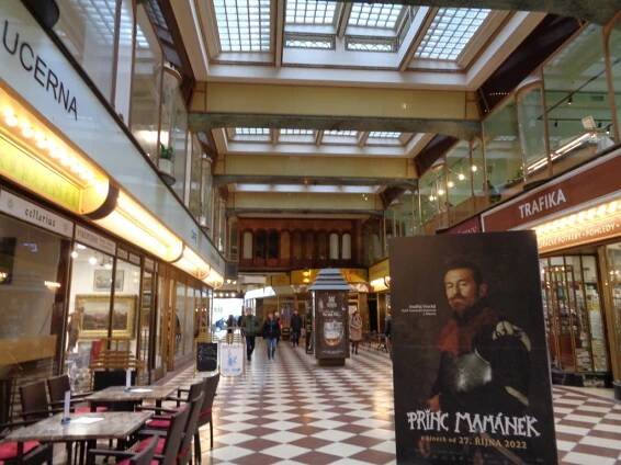 Za kouzlem pražských pasáží – II. část - Vycházky Praha – Prahou s očima dokořán