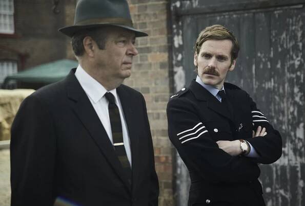 Endeavour - Naděje - Z filmu - Roger Allam, Shaun Evans
