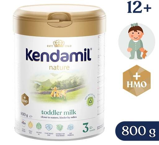 Kendamil Nature 3 batolecí mléko 12+ měsíců 800 g