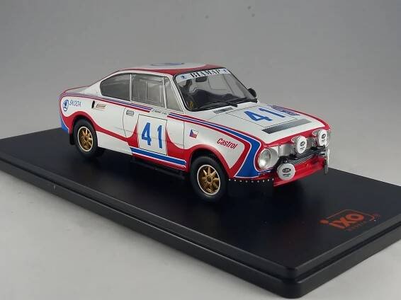Škoda 130 RS, No.41, Kvaizar, rallye Acropolis 1979 1:24 IXO