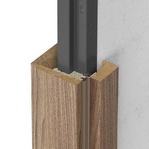 Erkado obklad kovové zárubně OKZ - Greko levé i pravé 80/197 cm dub 3D