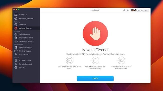 mackeeper adware cleaner