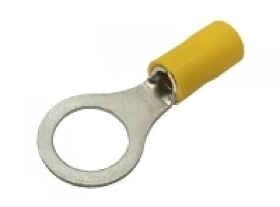 Očko 10.5mm, vodič 4.0-6.0mm žlté