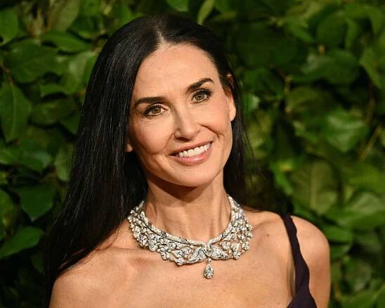 Demi Moore’s LBD Is Winter Weather-Ready Thanks to This Edgy Outerwear Trend