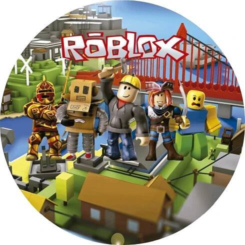 Roblox - Dortové obrázky CZ - jedlý papír expres