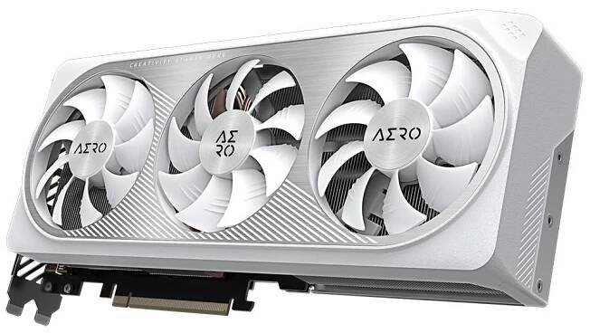 GIGABYTE GeForce RTX 4070 Ti SUPER AERO OC 16G