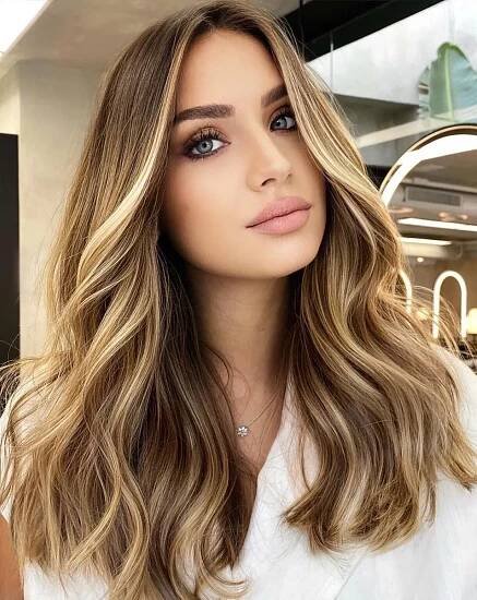 30 Fantastic Ideas of Brown Hair with Blonde Highlights - Hair Adviser