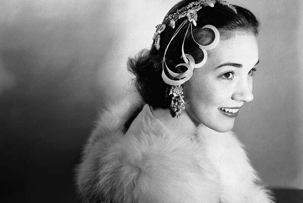 Julie Andrews, star of the Broadway musical, "The Boy Friend," is seen in 1954.